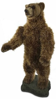 Hansa® | Коричневий ведмідь грізлі, 165 см, анімована м'яка іграшка Hansa Toys (0756)