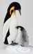 Hansa® | Анімована м'яка іграшка Імператорський пінгвін з малюком, H. 80см, HANSA (0310) - фотографії