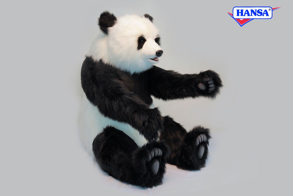 Hansa® | М'яка іграшка Панда, що сидить, H. 95 см, HANSA (5894)