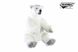 Hansa® | Анімована м'яка іграшка Полярний ведмідь, що сидить, L. 76см, HANSA (0868) - фотографії